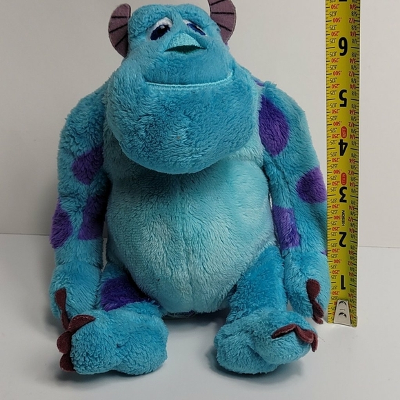 Disney Other - Disney Store Pixar Monsters Inc Sulley Sully Authentic Stuffed Cuddle Plush